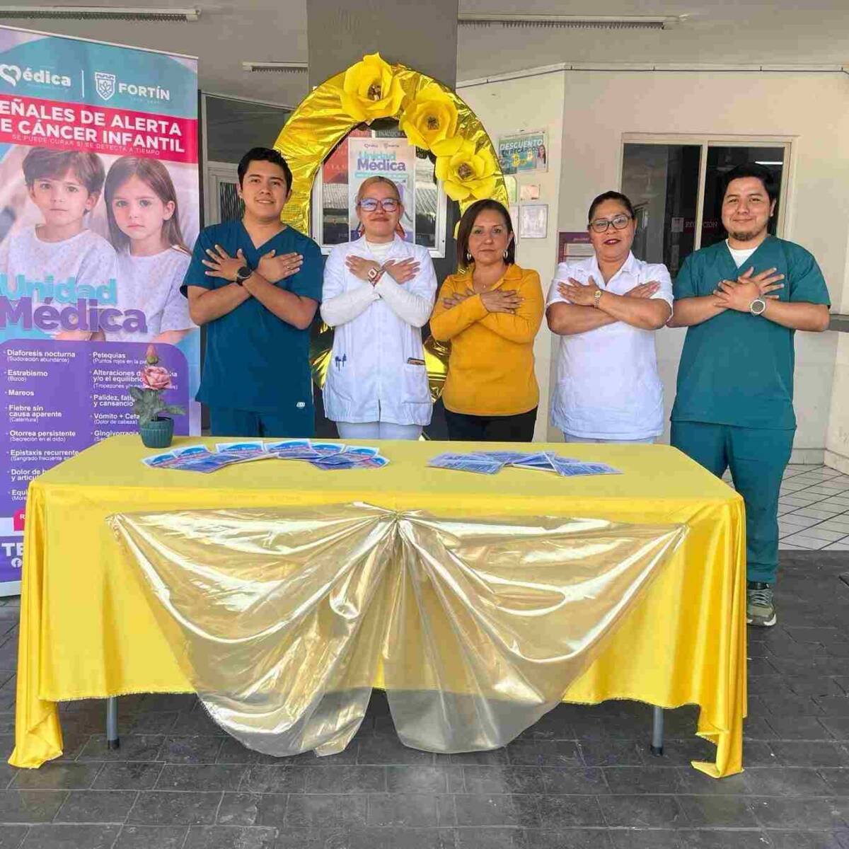 REFUERZAN ACCIONES DE CONCIENTIZACIÓN SOBRE EL CÁNCER INFANTIL