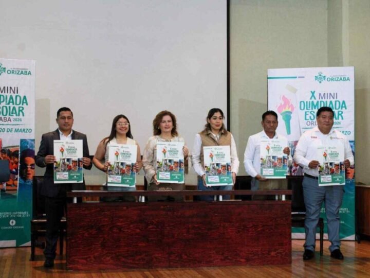 HABRÁ MINI OLIMPIADA ESCOLAR 2026 EN ORIZABA