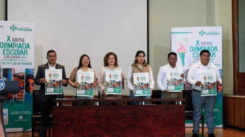 HABRÁ MINI OLIMPIADA ESCOLAR 2026 EN ORIZABA