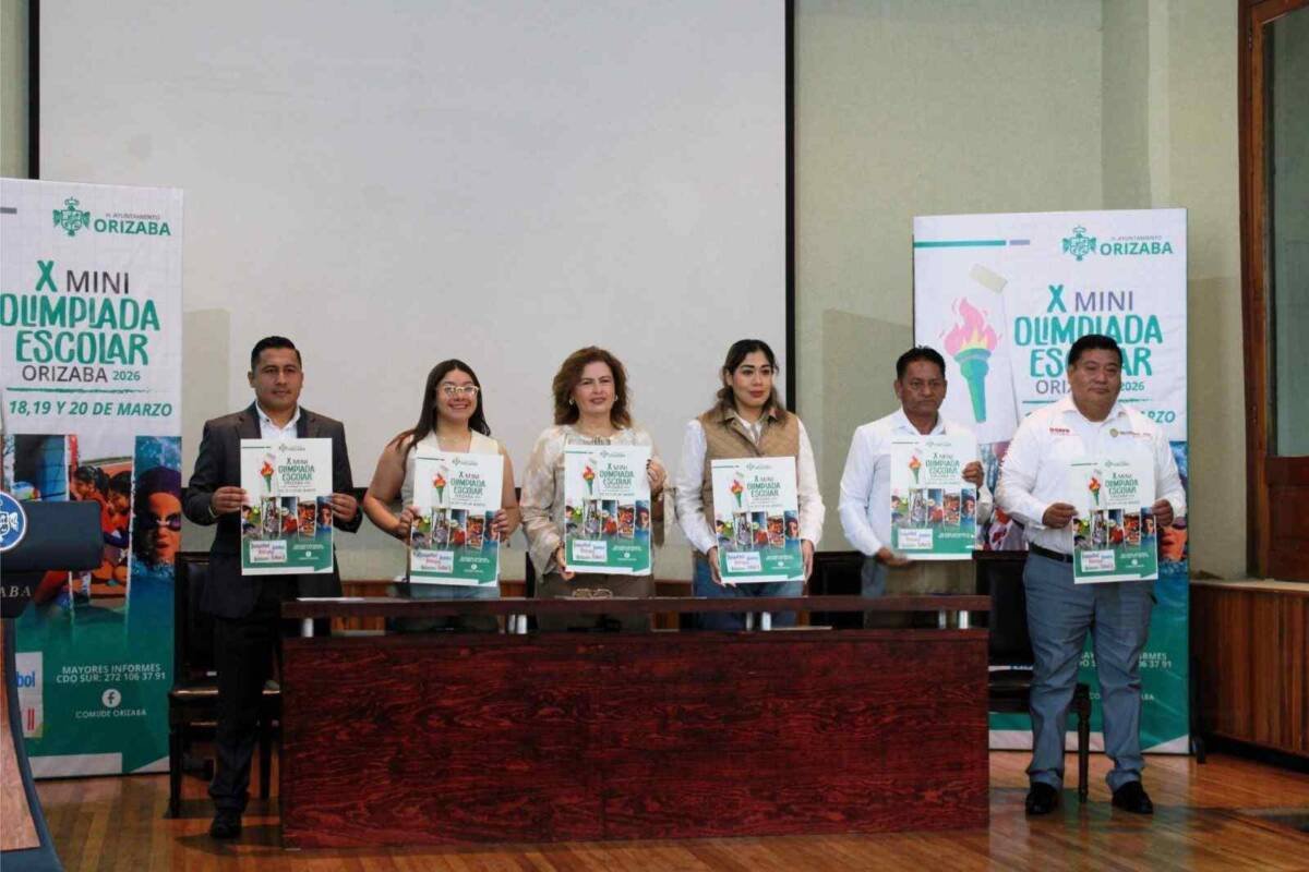 HABRÁ MINI OLIMPIADA ESCOLAR 2026 EN ORIZABA