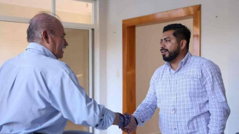 SE REÚNE ALEJANDRO PORRAS CON PRODUCTORES DE CAFÉ Y MAÍZ