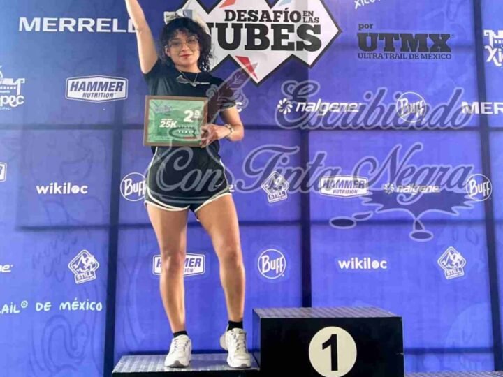 JOVEN IXHUATECA, CAMPEONA DE CARRERA DESAFIO EN LAS NUBES