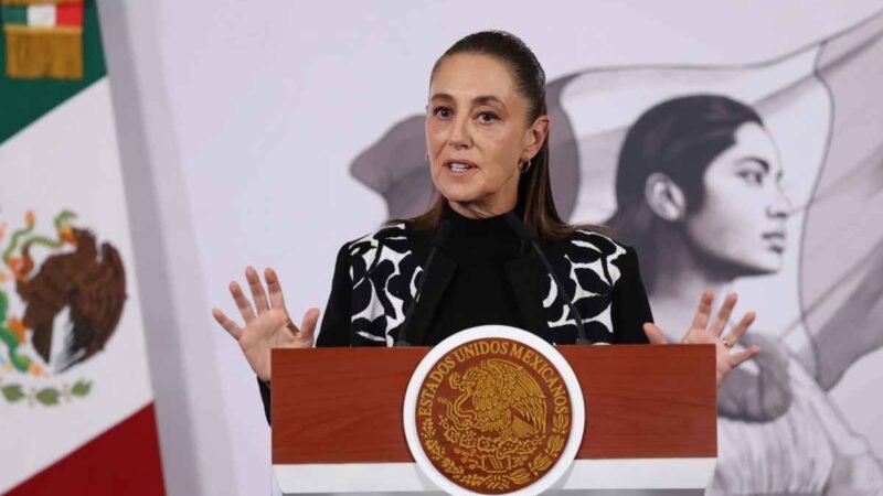 SHEINBAUM LLAMA A LA ‘CALMA’ TRAS BLOQUEOS Y DISTURBIOS POR MUERTE DE ‘EL MENCHO’