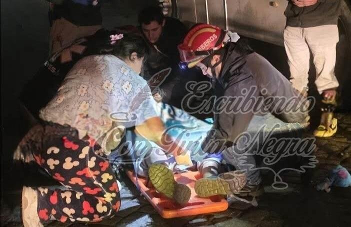 SE ACCIDENTAN MOTOCICLISTAS EN IXHUATLÁN