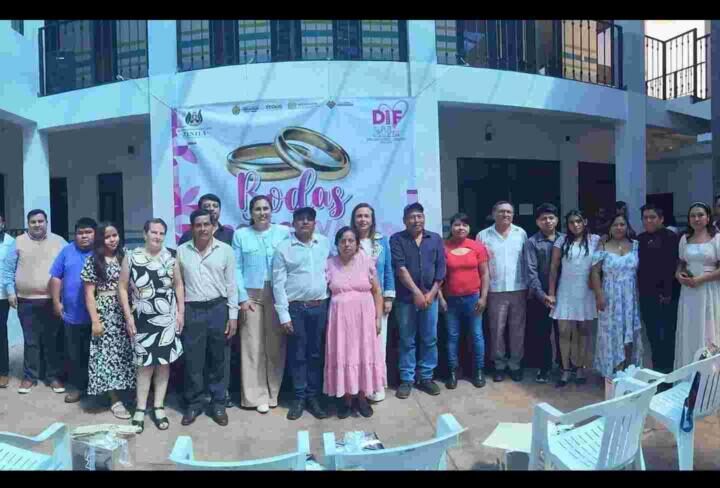 CELEBRAN BODAS COLECTIVAS EN ZENTLA