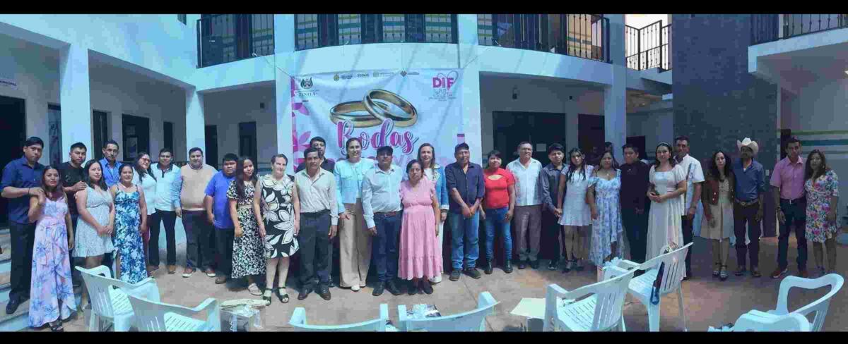 CELEBRAN BODAS COLECTIVAS EN ZENTLA