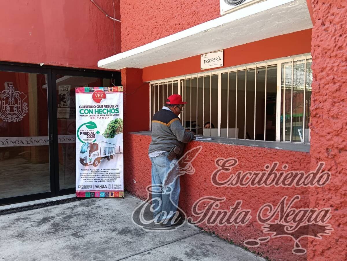 AUMENTA RECAUDACIÓN DEL PREDIAL EN YANGA