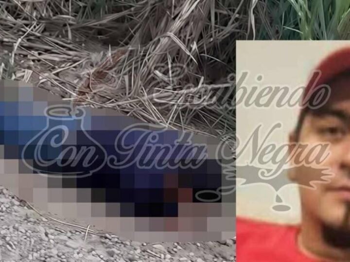 IDENTIFICAN A EJECUTADO; ESTABA REPORTADO COMO DESAPARECIDO