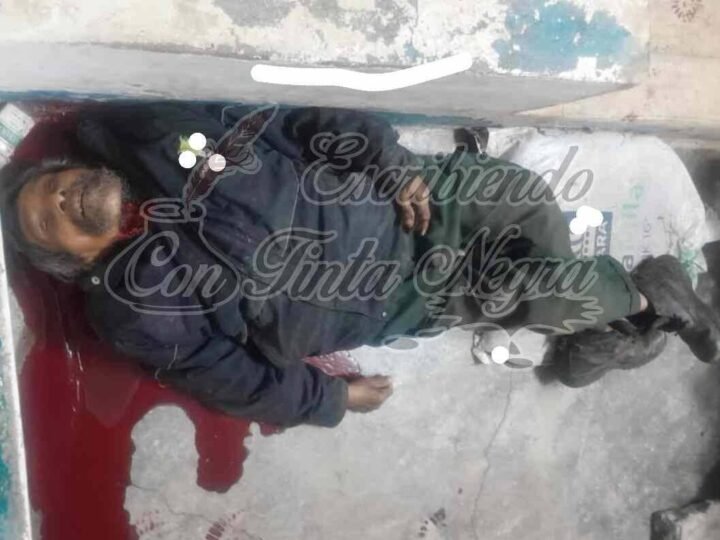 ASESINAN A HOMBRE A PUÑALADAS EN TENAMPA