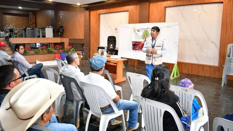 CAPACITAN A PRODUCTORES DE AGUACATE