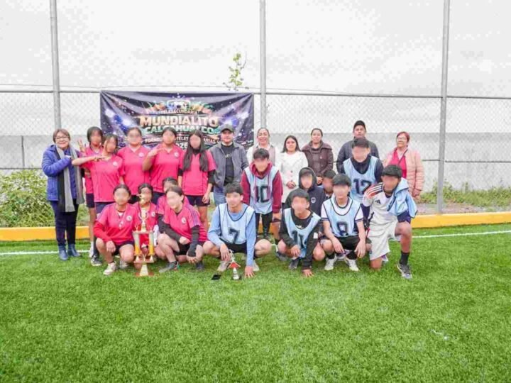 CONCLUYE MUNDIALITO EN CALCAHUALCO
