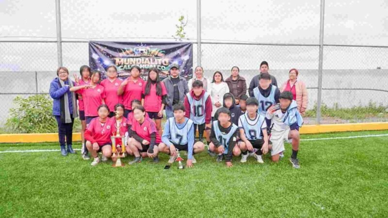CONCLUYE MUNDIALITO EN CALCAHUALCO