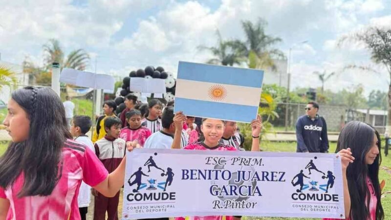 PONEN EN MARCHA MUNDIALITO DE FÚTBOL EN CHOCAMÁN
