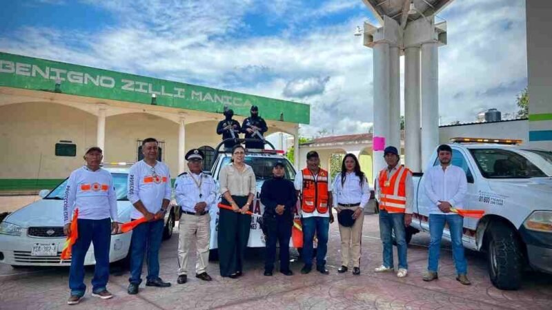 PONEN EN MARCHA OPERATIVO DE SEMANA SANTA EN ZENTLA