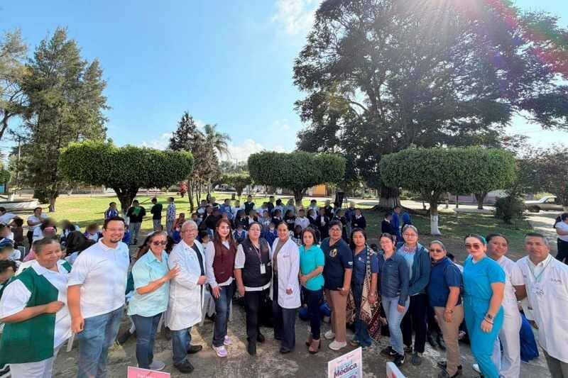 LLEVAN JORNADA DE SALUD INTEGRAL A ESCUELAS DE SANTA LUCÍA