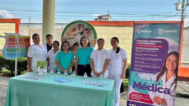 CELEBRAN JORNADA DE SALUD EN MONTE BLANCO