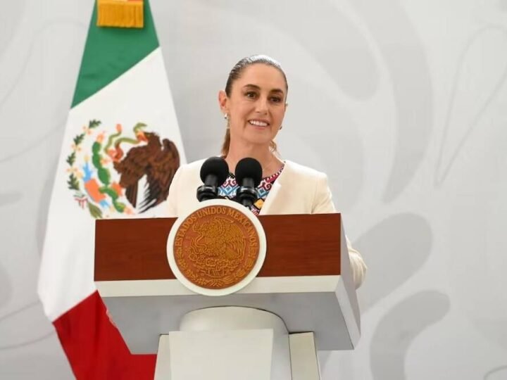 SHEINBAUM LLAMA A MANTENER “CABEZA FRÍA” ANTE CRÍTICAS DE TRUMP SOBRE VIOLENCIA EN MÉXICO