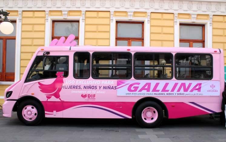PONEN EN FUNCIONAMIENTO NUEVO TRANSPORTE PARA MUJERES Y NIÑOS EN ORIZABA