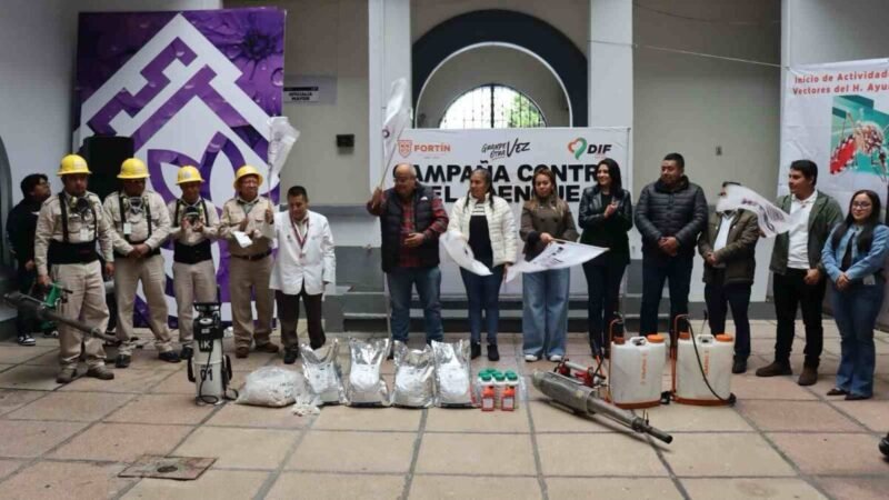 REFUERZAN MEDIDAS PREVENTIVAS CONTRA EL DENGUE