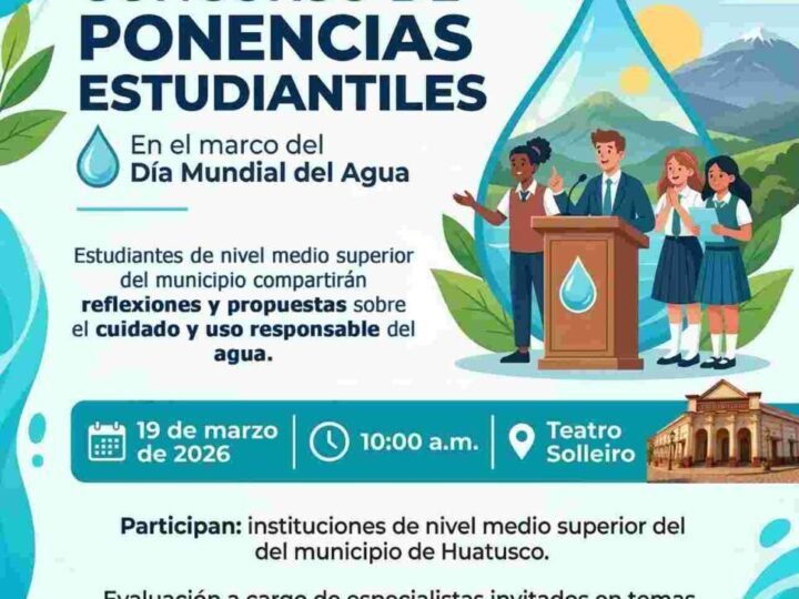 FOMENTAN CUIDADO DEL AGUA EN HUATUSCO
