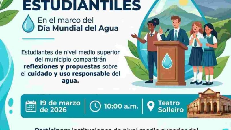 FOMENTAN CUIDADO DEL AGUA EN HUATUSCO