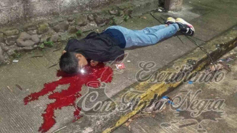 BALEAN A DOS EN POTRERO VIEJO; UNO MURIÓ