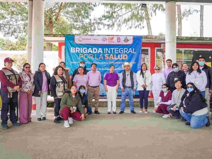 BRINDAN SERVICIOS DE SALUD A HABITANTES DE CALCAHUALCO