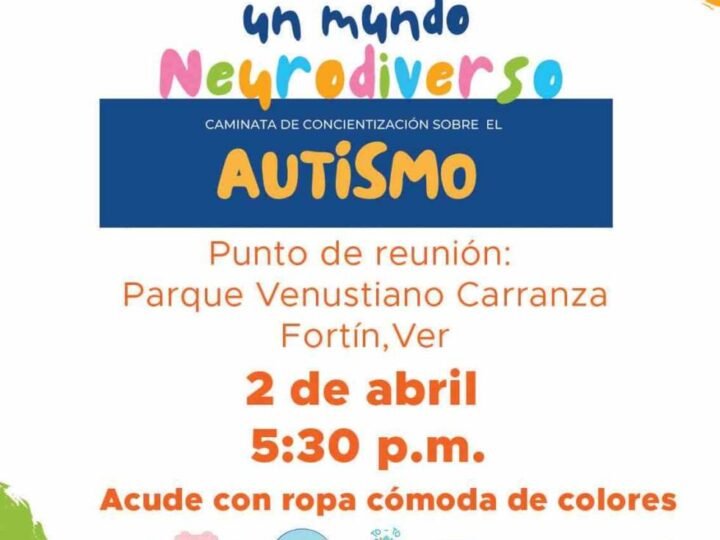 INVITAN A CAMINATA POR EL DÍA NACIONAL DEL AUTISMO