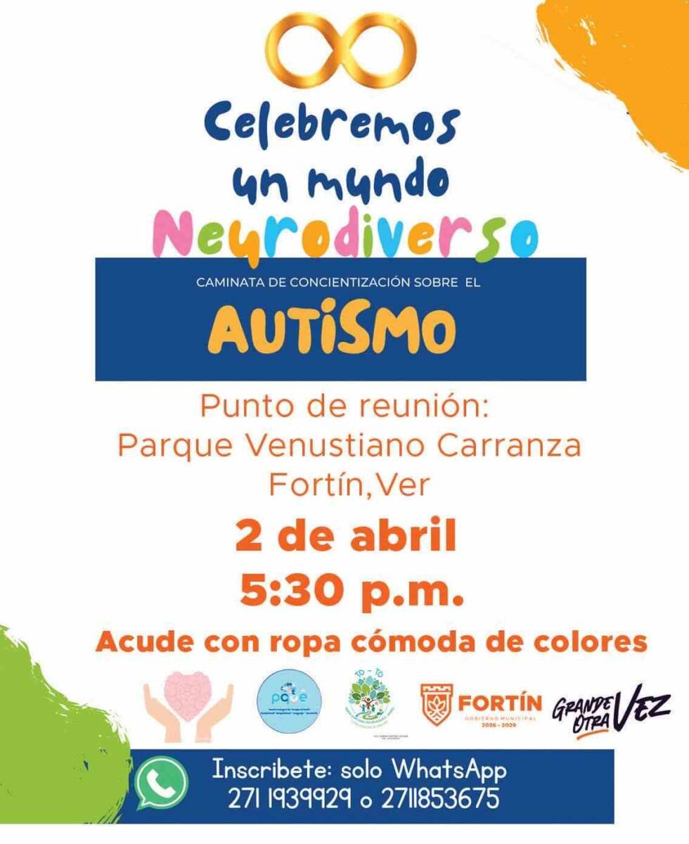 INVITAN A CAMINATA POR EL DÍA NACIONAL DEL AUTISMO