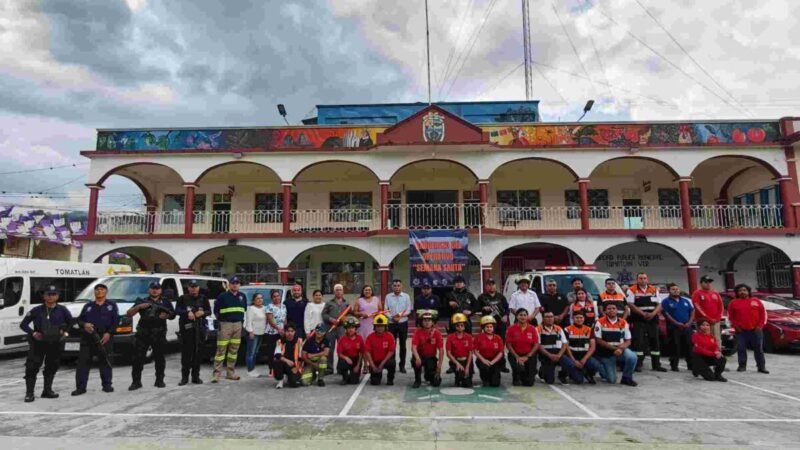 PONEN EN MARCHA OPERATIVO DE SEMANA SANTA TOMATLÁN 2026