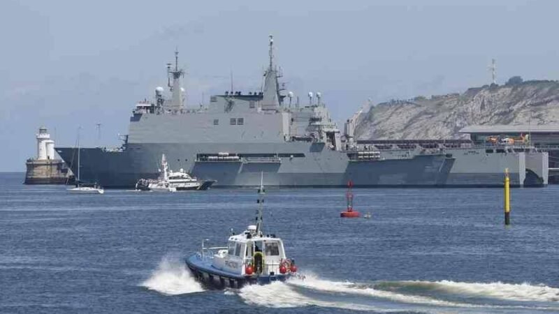 EU DESPLIEGA UN BUQUE CON 3 MIL 500 MARINOS EN MEDIO DE LA GUERRA CONTRA IRÁN