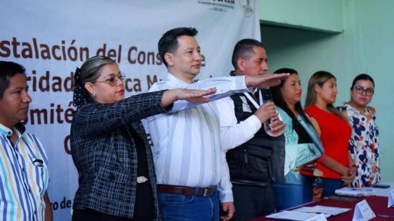 INSTALAN CONSEJO DE SEGURIDAD PÚBLICA EN TOTUTLA