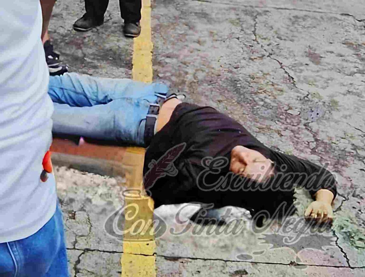 EJECUTAN A JOVEN; HOMICIDAS HUYERON