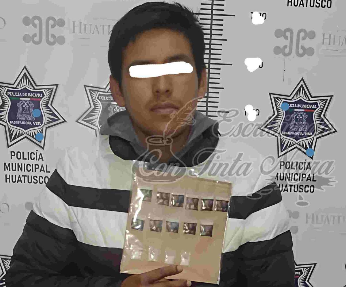 CAPTURAN A PRESUNTO NARCO MENUDISTA DE HUATUSCO