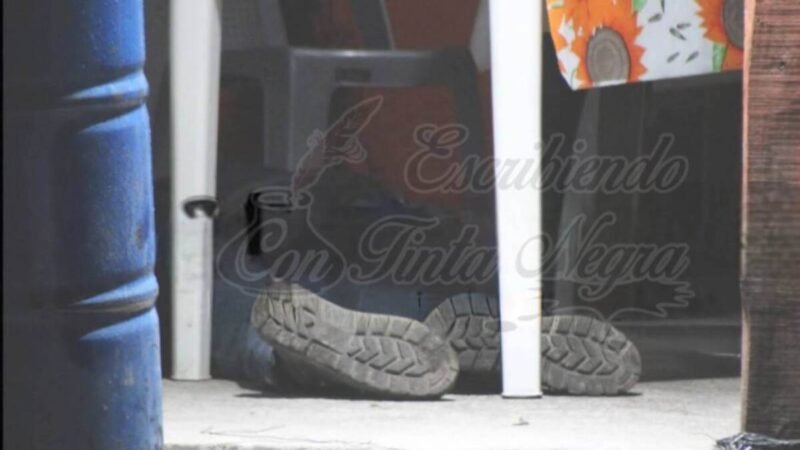 EJECUTAN A HOMBRE EN AMATLÁN