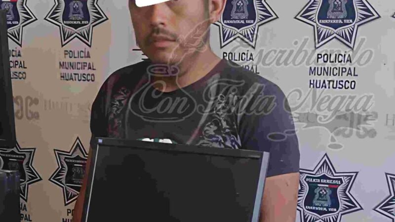 CAPTURAN A LADRÓN EN HUATUSCO