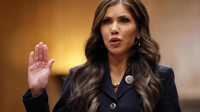 TRUMP SUSTITUYE A KRISTI NOEM COMO SECRETARIA DE SEGURIDAD NACIONAL