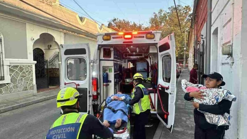 PROTECCIÓN CIVIL ASISTE A UNA MUJER QUE DIO A LUZ EN SU DOMICILIO EN ORIZABA
