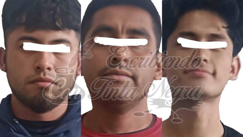 DETIENEN A TRES EN HUATUSCO