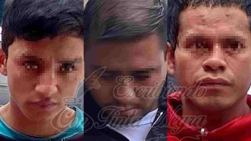 A LA TOMA, LOS QUE MATARON A PUÑALADAS A HOMBRE EN HUATUSCO