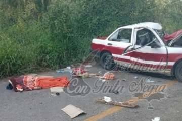 FATAL ACCIDENTE DEJA 3 MUERTOS