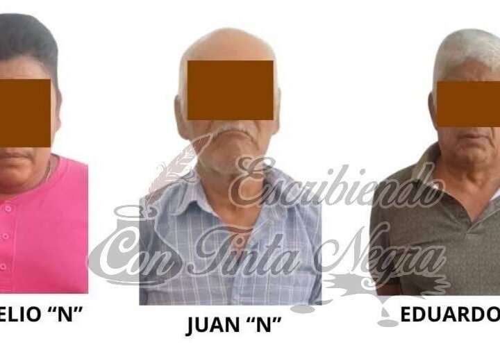 PROCEDEN CONTRA TRES PRESUNTOS VIOLADORES