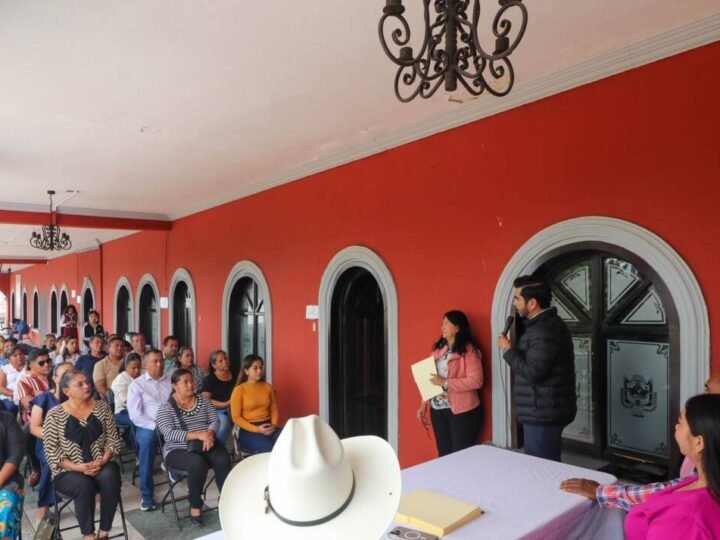 ENTREGAN CONSTANCIAS A AGENTES MUNICIPALES ELECTOS DE YANGA