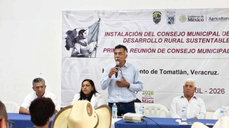 INSTALAN CONSEJO DE DESARROLLO RURAL SUSTENTABLE EN TOMATLÁN