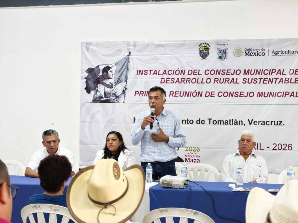 INSTALAN CONSEJO DE DESARROLLO RURAL SUSTENTABLE EN TOMATLÁN