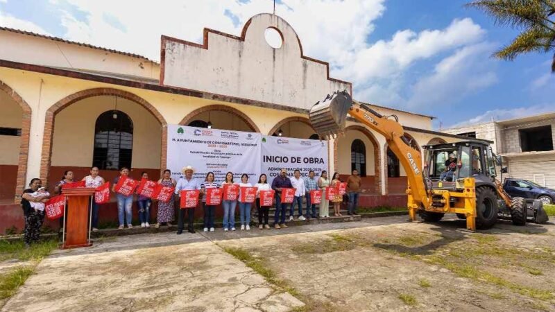 REHABILITAN PARQUE DE TOZONGO