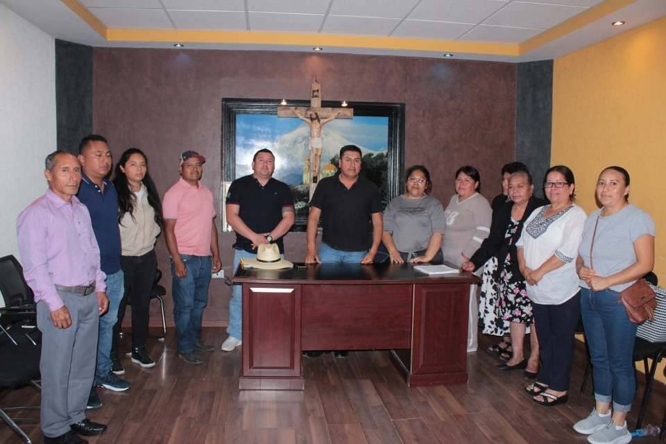 SE REUNE ALCALDE CON AGENTES Y SUB AGENTES ELECTOS