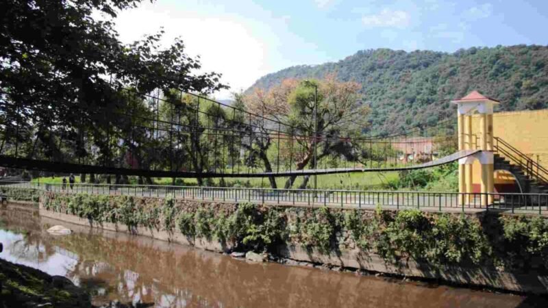 DAN MANTENIMIENTO  A PUENTES COLGANTES DE ORIZABA; ESTA GARANTIZADA LA SEGURIDAD: AYUNTAMIENTO