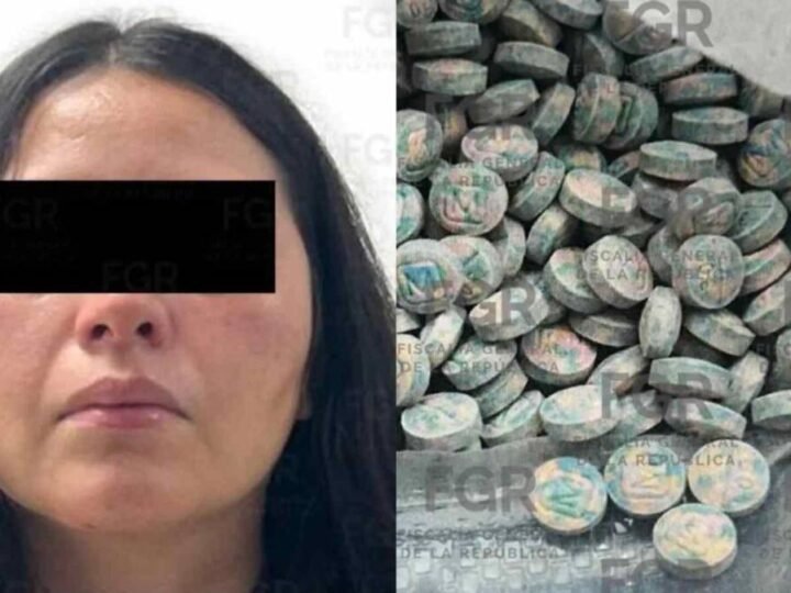 DAN PRISIÓN PREVENTIVA A MUJER CON MÁS DE CINCO MIL PASTILLAS DE FENTANILO
