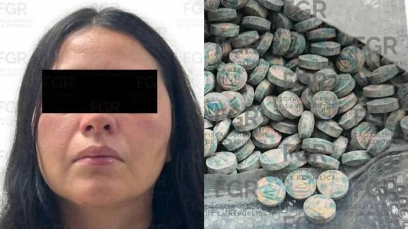 DAN PRISIÓN PREVENTIVA A MUJER CON MÁS DE CINCO MIL PASTILLAS DE FENTANILO
